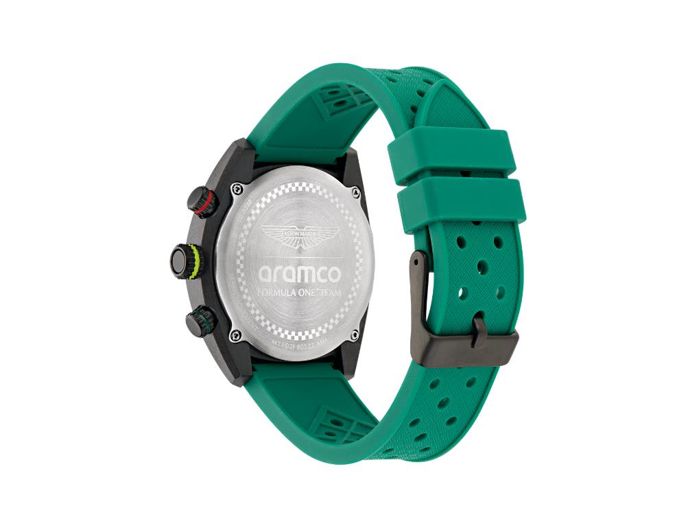 Aston Martin F1 Team DWF Quartz Watch, Green, 40 mm, Chronograph, MTFD2F603