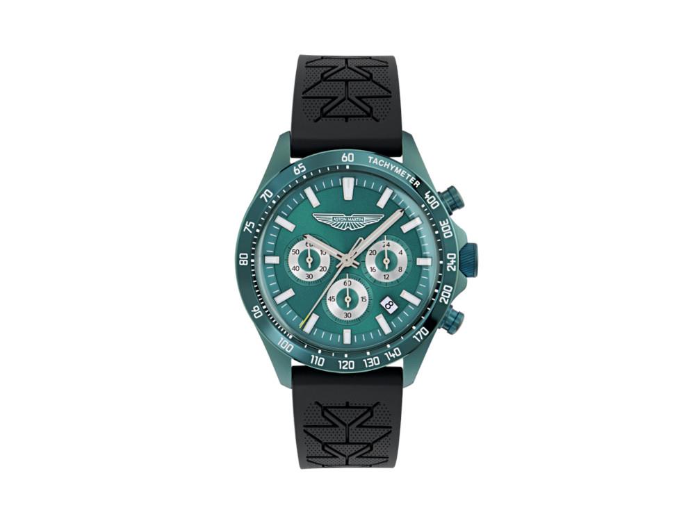 Aston Martin Icon SPT Quartz Watch, Green, 44 mm, Chronograph, MTIS2S605