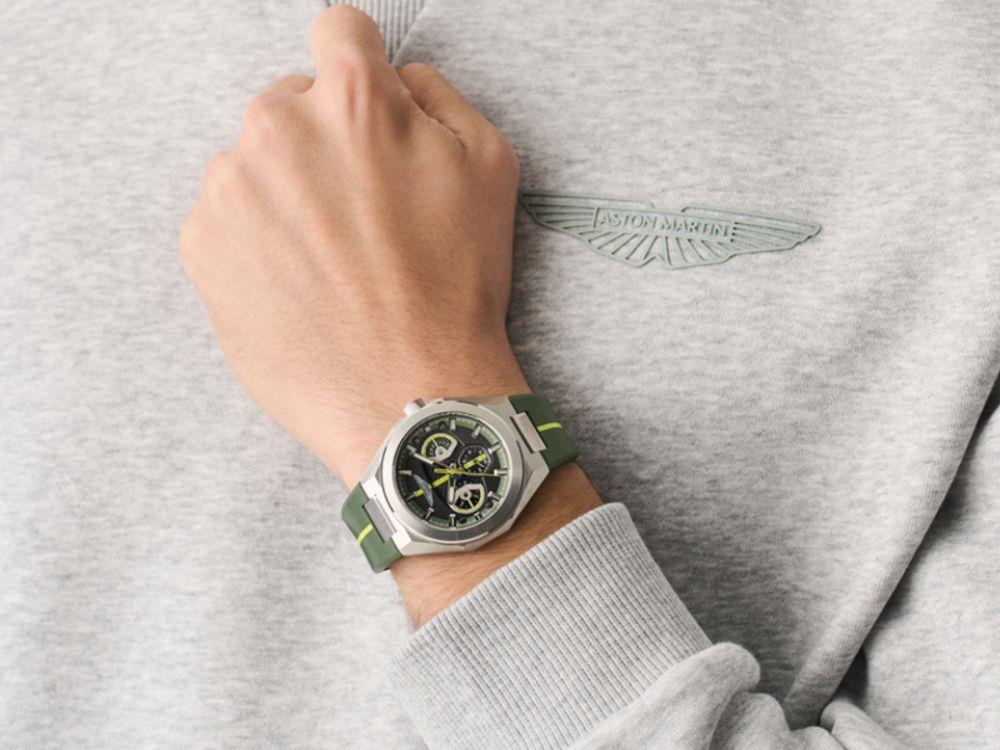 Aston Martin Thrill TKS Quartz Watch, Green, 42 mm, MTRI2S601