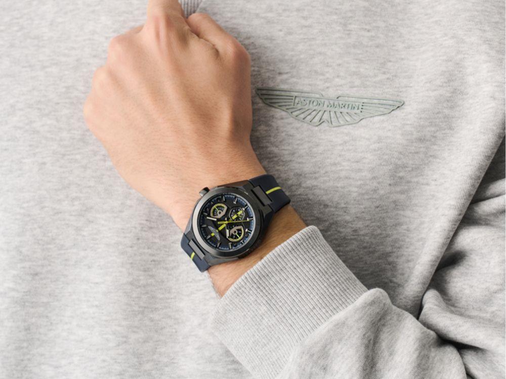 Aston Martin Thrill TKS Quartz Watch, Grey, 42 mm, MTRI2S602