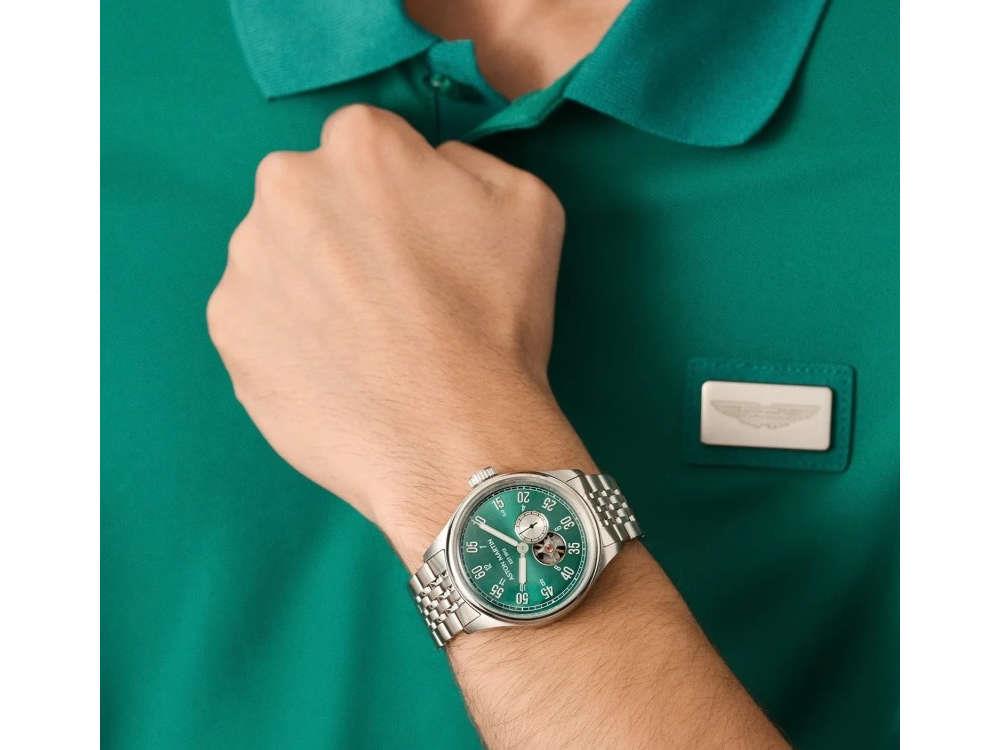 Aston Martin Timeless TS1 Automatic Watch, Green, 41 mm, MTTS1F504