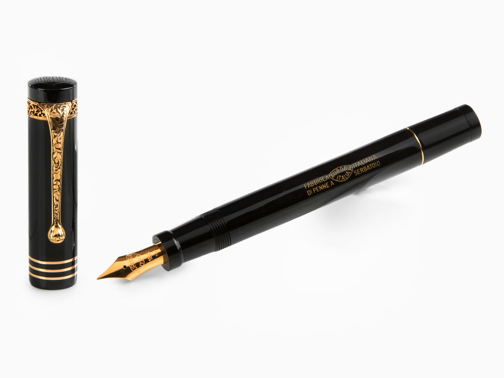 Aurora Internazionale Limited Edition Fountain Pen, Black, 19A-N