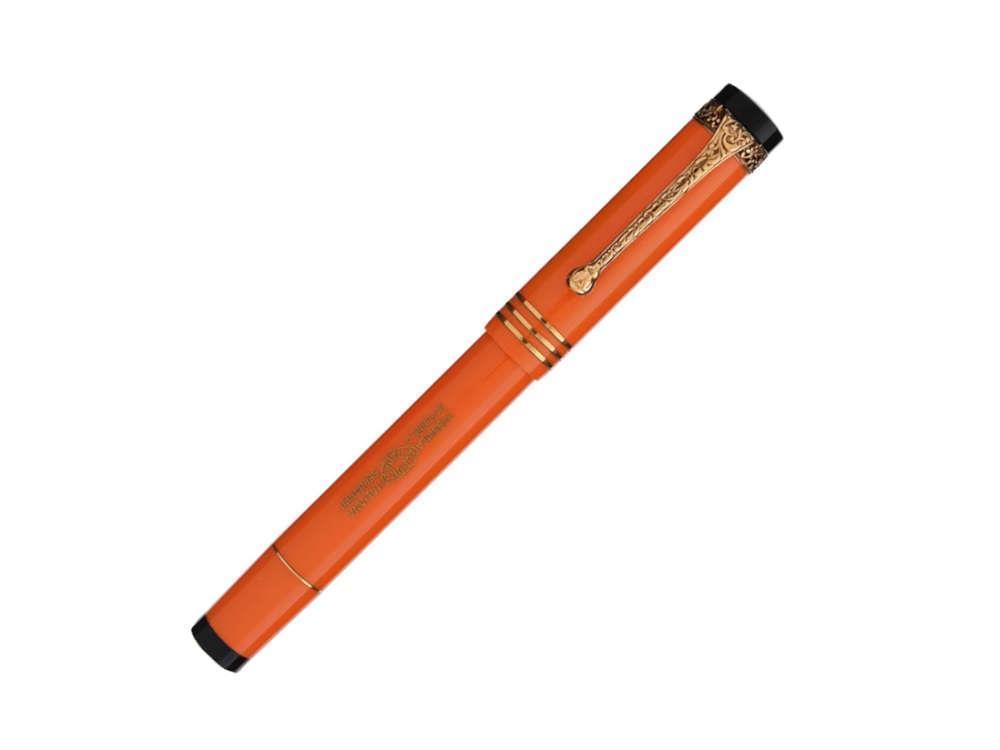 Aurora Internazionale Naranja Arancio Fountain Pen, Limited Ed, 19A-O-FF