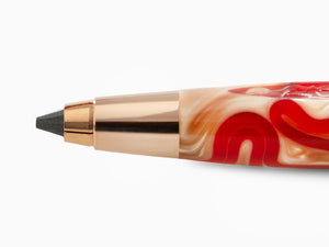 Aurora Oceania Sketch pen, Limited Edition, Marbled resin, Rose Gold trims, 558