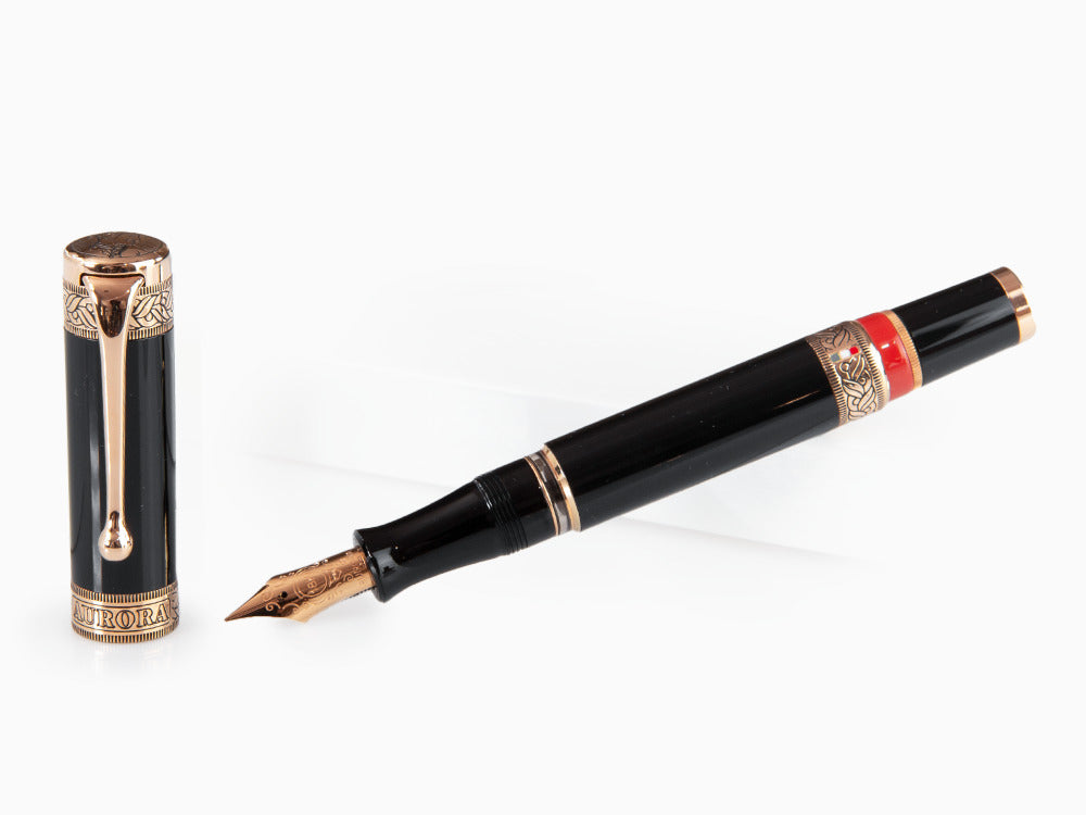 Aurora Dante Inferno Fountain Pen, Limited and Numbered Edition, 920PN