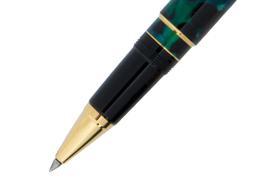 Aurora Rollerball  Optima - Emerald Green Auroloide