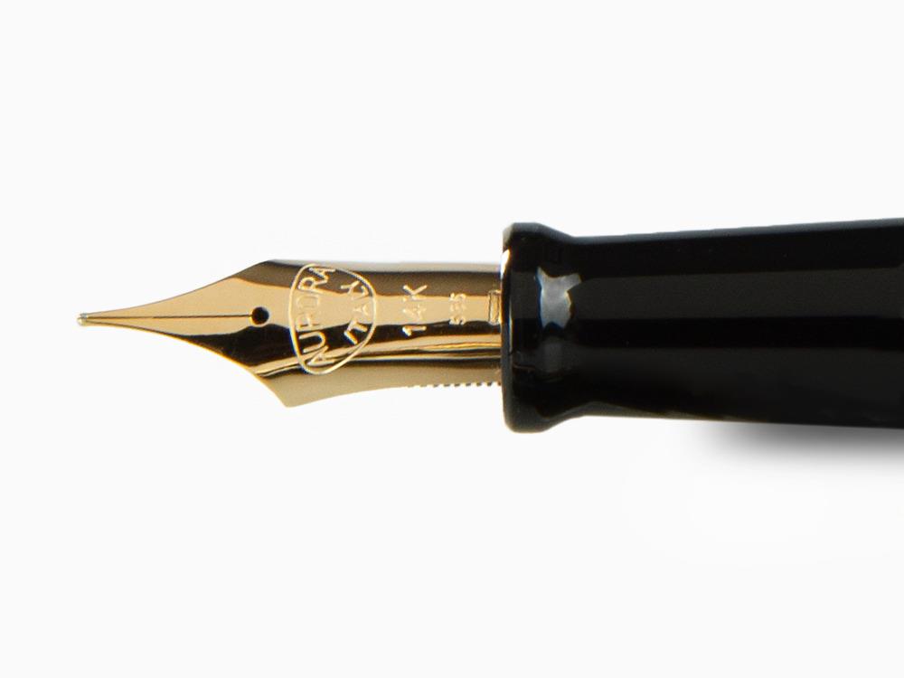 Aurora Optima O' Sole Mio Fountain Pen, Auroloide, Gold, 997-NAO