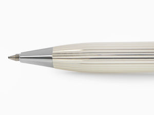Aurora Ipsilon Ballpoint pen, Silver .925, Chrome trim, Silver, B34-P