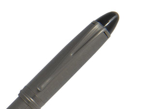 Aurora Ipsilon Full Metal Black Ballpoint pen, Ruthenium, B36-RQ