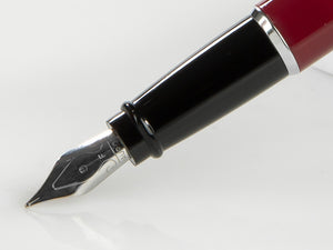 Aurora Style Fountain Pen - Barrel in Paprika and chrome trims - E12PR