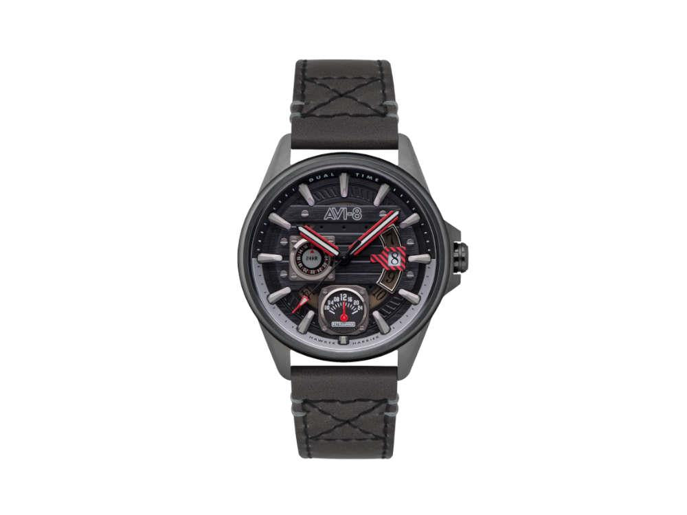 AVI-8 Hawker Harrier Farley Night Sky Quartz Watch, PVD, Black, 44mm, AV-4098-04