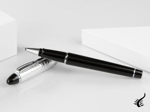 Aurora Ipsilon Rollerball pen, Resin, .925 silver trim, B74CQN