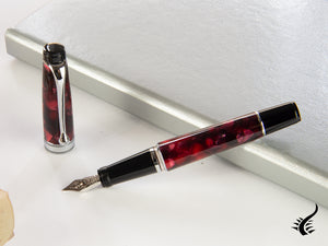 Aurora Optima Mini Fountain Pen, Resin, Burgundy, 996CMX 996CMX