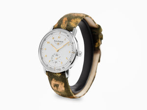 Bauhaus Quartz Watch, White, 36 mm, 2037-1