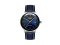 Bauhaus Aviation Dessau Automatic Watch, Blue, 40 mm, Miyota 8215, 2064-3