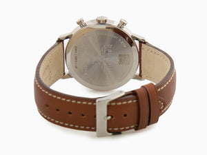 Bauhaus Solar Chronograph Quartz Watch, Beige, 41 mm, Day, 2086-5