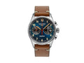 Bauhaus Aviation Tornado Quartz Watch, Blue, 42 mm, Chronograph, Day, 2772-3