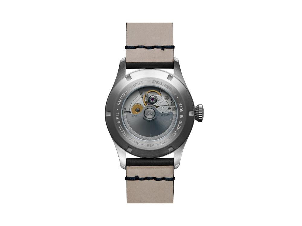 Bauhaus Aviation Tornado Automatic Watch, Black, 42 mm, Day, 2790-3