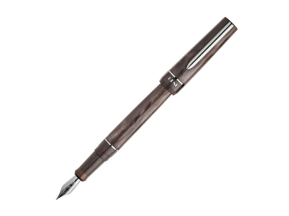 Benu Haute Satin Fountain Pen, Resin, Grey, 11.2.2.5.0
