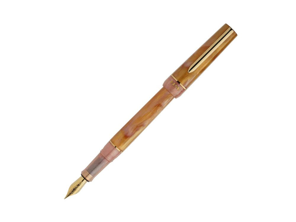 Benu Haute Lustre Fountain Pen, Resin, Amber, 11.2.3.6.0_S