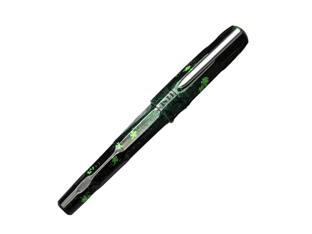 Benu Talisman Four-Leaf Clover Fountain Pen, Green, 19.2.07.5.0