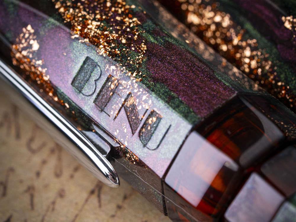 Benu AstroGem Midas Fountain Pen, Resin, Brown, 22.2.07.5.0-S