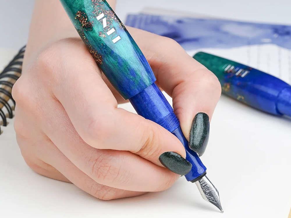 Benu Pixie Emerald Sea Fountain Pen, Green, 24.2.5.5.0