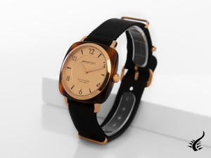 Briston Clubmaster Chic Quartz Watch, Gold pink, 36 mm, 18536.PRA.T.6.NB