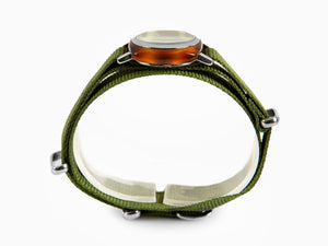 Briston Clubmaster Lady Quartz Watch, Acetate, Green, 24 mm, 21924.SA.T.26.NOL