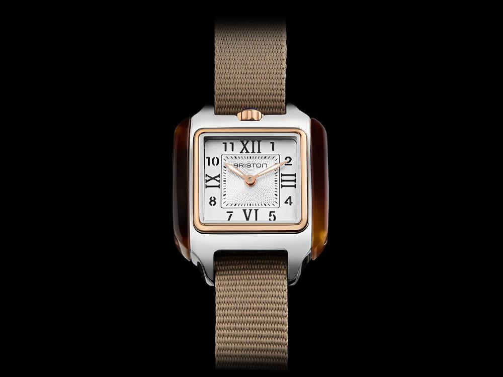 Briston Streamliner Kennedy Petite Quartz Watch, White, 25 cm, 252025.PRA.T.2.NT