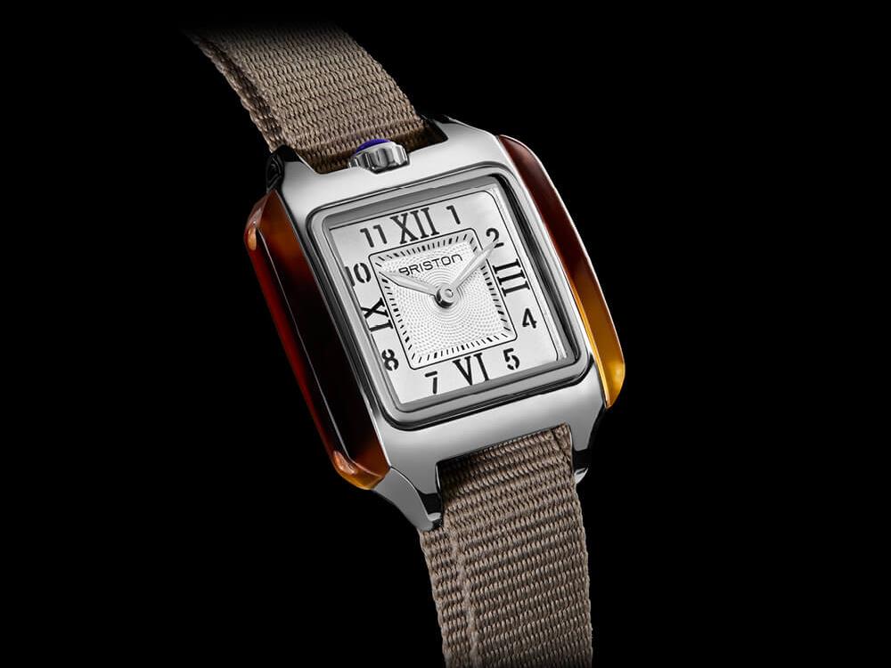 Briston Streamliner Kennedy Petite Quartz Watch, White, 25 mm, 252025.SA.T.2.NT