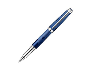 Caran d'Ache Léman Bleu Marin Rollerball pen, Lacquer, Blue, 4779.169
