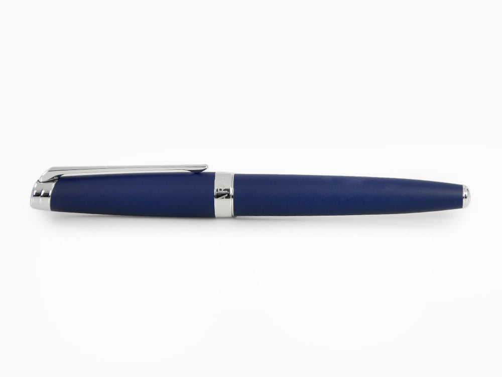 Caran d'Ache Léman Blue Night Matt Rollerball pen, Matt Lacque, Blue, 4779.449