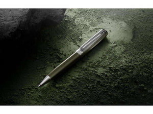 Caran d'Ache Léman Terre d’Ombre Ballpoint pen, Lacquer, Green, 4789.016,