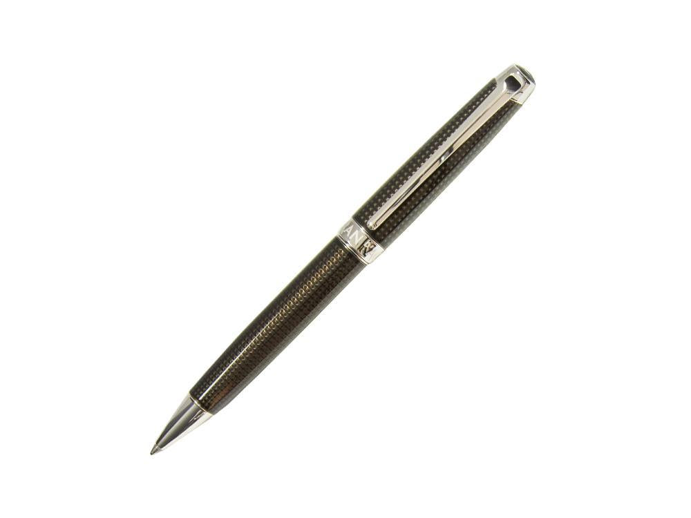 Caran d´Ache Léman de Nuit Ballpoint pen, Black Lacquer, Rhodium Trims, 4789.019