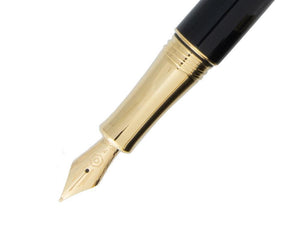 Caran d´Ache Léman Ebony Black Fountain Pen, Lacquer, 4799.282