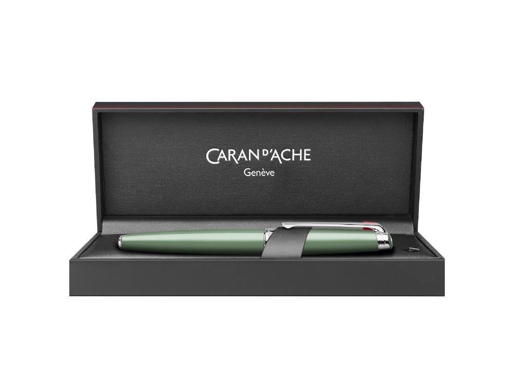 Caran d'Ache Léman Vert De Gris Fountain Pen, Brass, Green, 4799.713