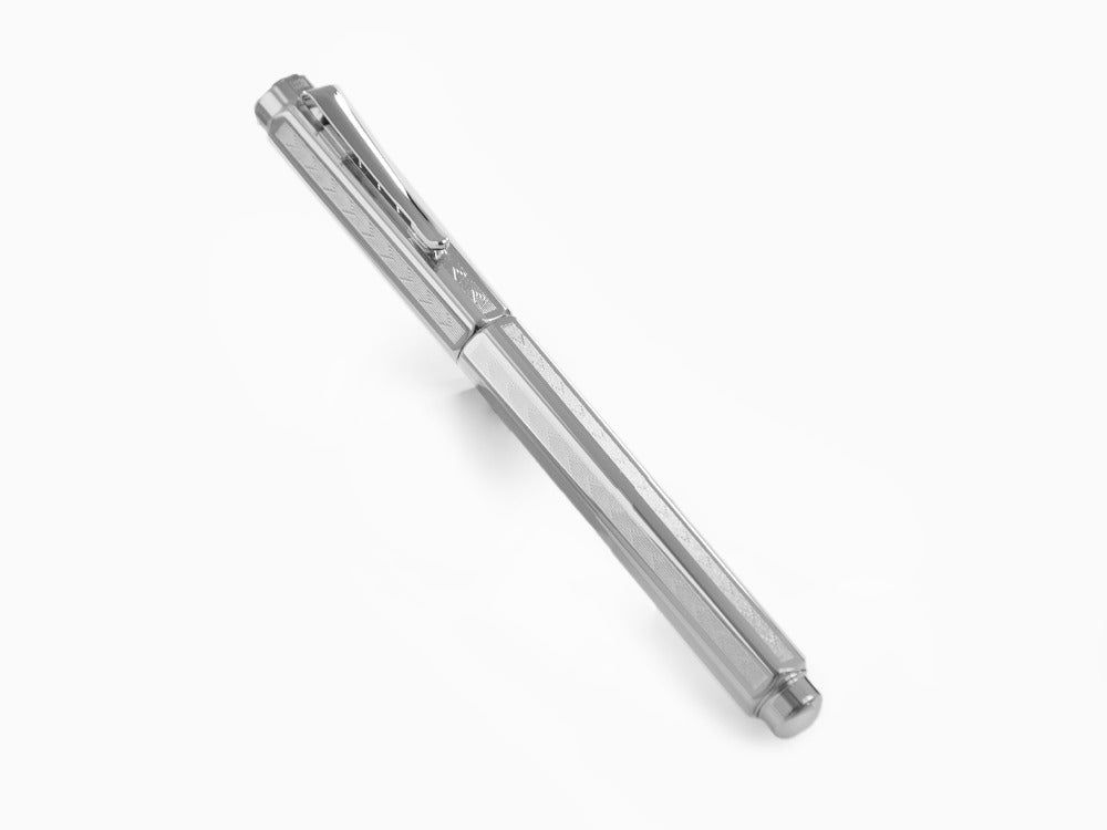 Caran d´Ache Ecridor Chevron Rollerball pen, Palladium, Silver, 838.286