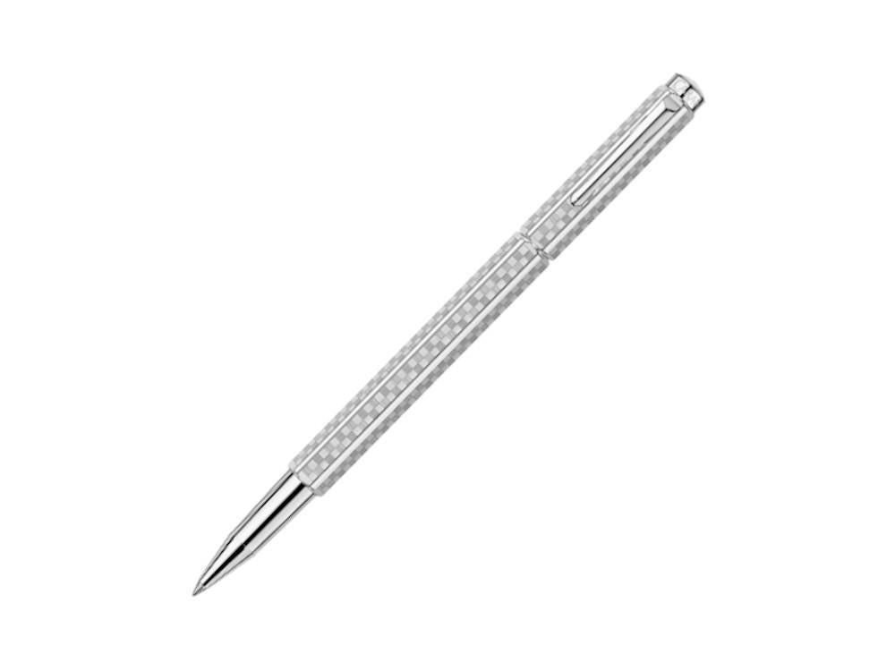 Caran d'Ache Ecridor Damier Ballpoint pen, Brass, Silver, 890.566