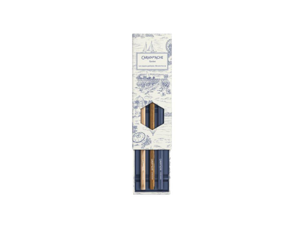 Caran d'Ache Scented Graphite Pencil Set Toile de Jouy, CC0361.026