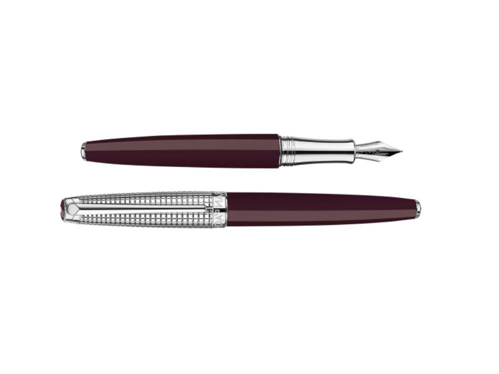 Caran d'Ache Léman Toile de Jouy & Leather Case Fountain Pen, CC4799.026