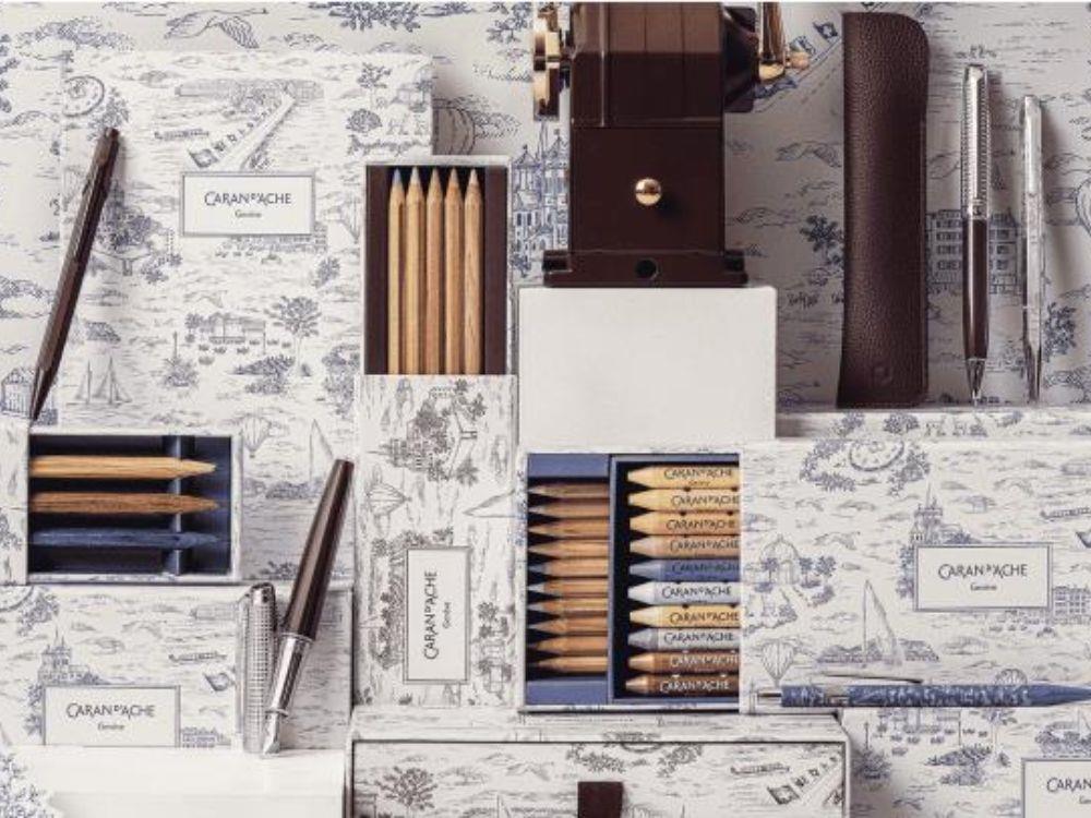 Caran d'Ache 849 Toile de Jouy Ballpoint pen, NM0849.226