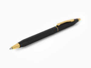 Cross Classic Century Ballpoint pen, 23K Gold Trim, Black, 2502