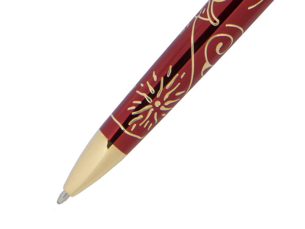 Cross Townsend Year of the Pig 2019 Ballpoint pen, Red, 23K Gold, AT0042-55