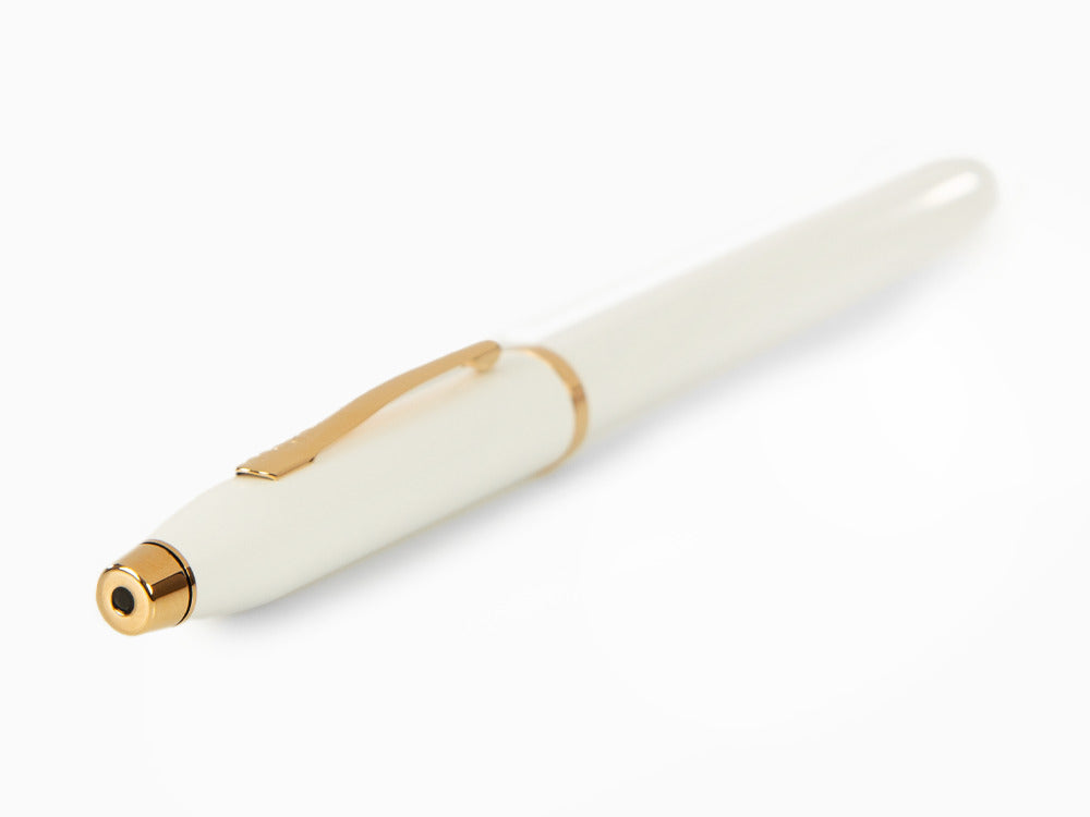Cross Century II Fountain Pen, White Lacquer, Rose Gold, AT0086-113