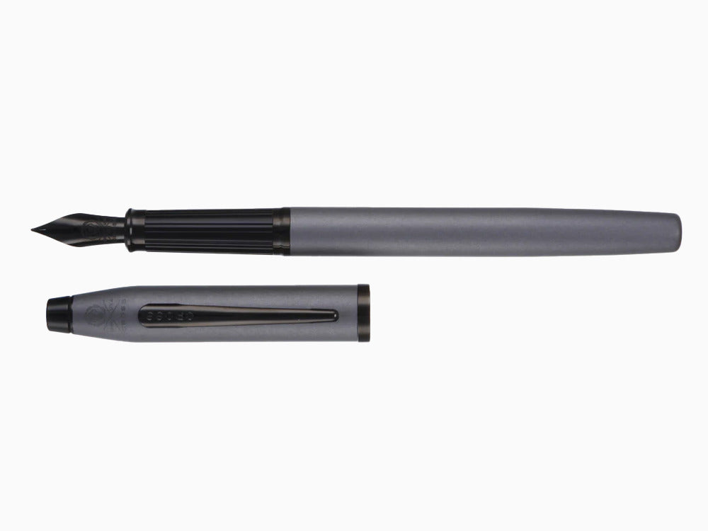 Cross Century II Fountain Pen, Gun metal, Grey, PVD, Mat, AT0086-115