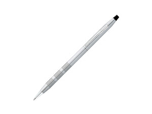 Cross Classic Century Ballpoint pen, Chrome, Silver, Polished, Ribbed, AT0082-14