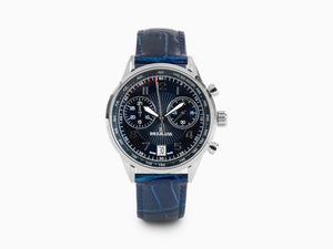 Delbana Classic Retro Chronograph Quartz Watch, 42 mm, Leather, 41601.672.6.044