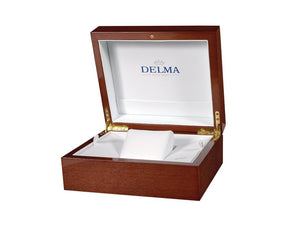 Delma Heritage Chronograph Automatic Watch, Black, 43 mm, L.E., 41601.730.6.032