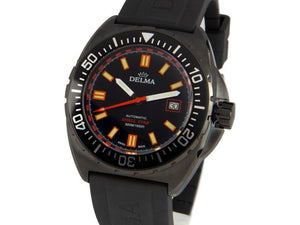 Delma Diver Shell Star Black Tag Automatic Watch, Limited Ed., 44501.670.6.031